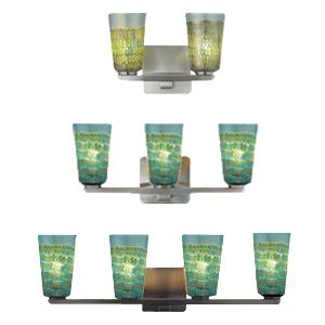 Carnevale Aqua Murrina Bath Bar by Oggetti Luce - Starlight Lighting USA and Canada